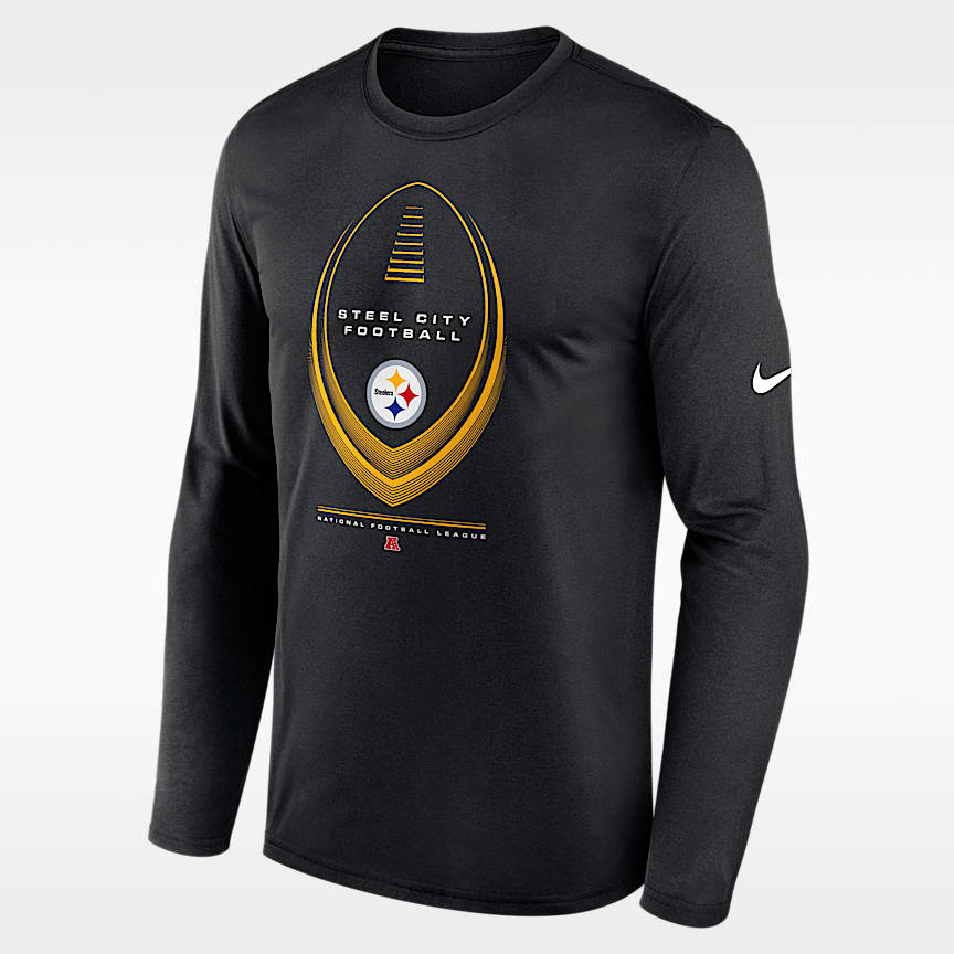 Pittsburgh Steelers Salute to Service Men's Nike NFL Long-Sleeve T